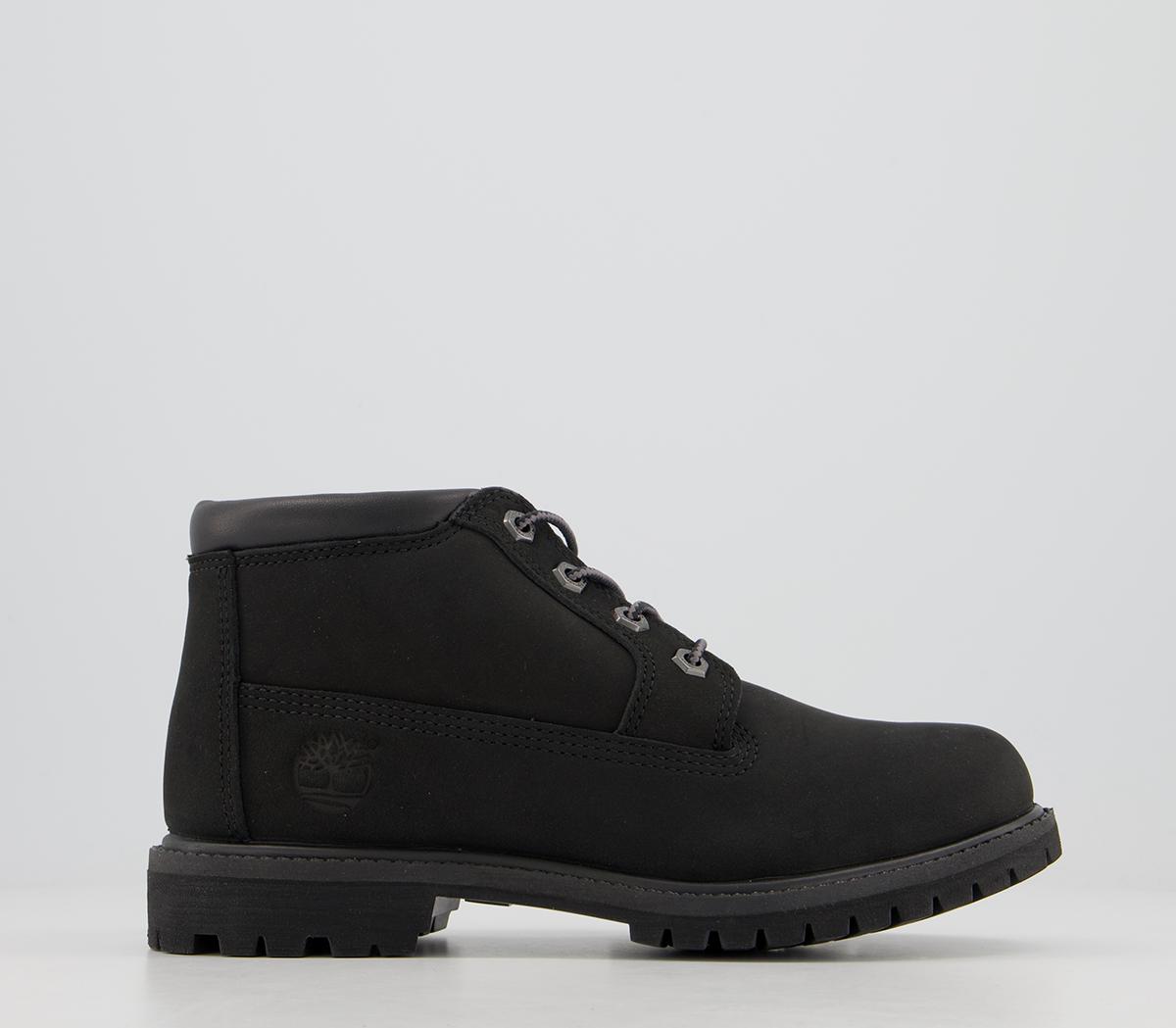 Timberland Nellie Chukka Double Waterproof Boots Black Mono - Women's ...