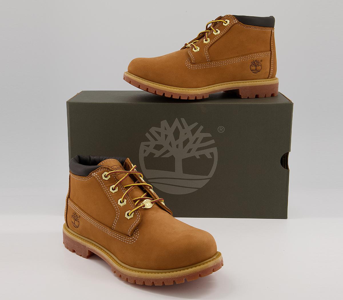 Timberland Nellie Chukka Double Waterproof Boots Timberland Nellie Chukka Double Waterproof Boots Wheat Nubuck