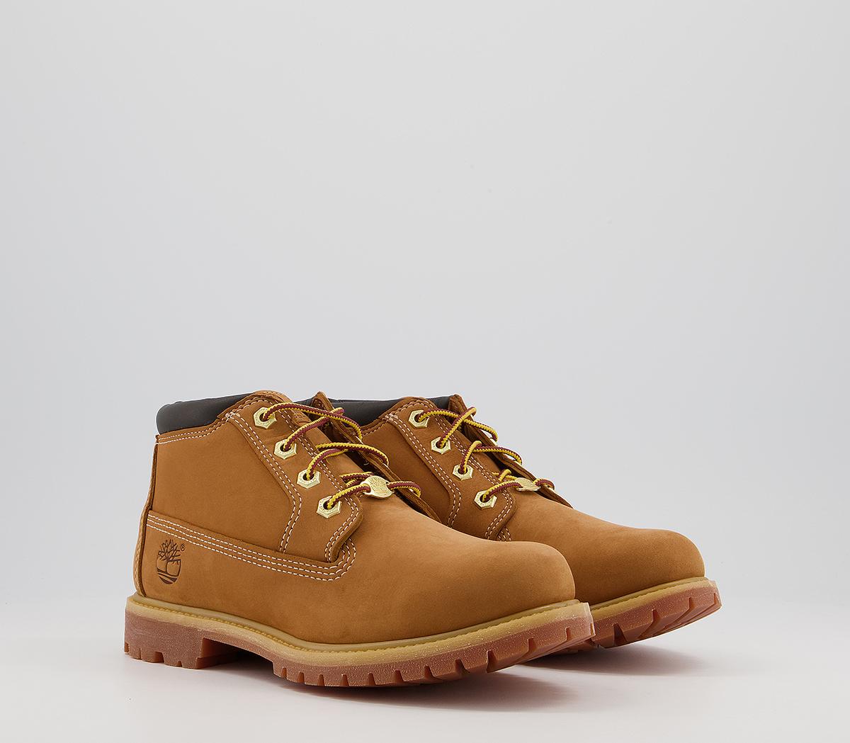 Timberland Nellie Chukka Double Waterproof Boots Timberland Nellie Chukka Double Waterproof Boots Wheat Nubuck