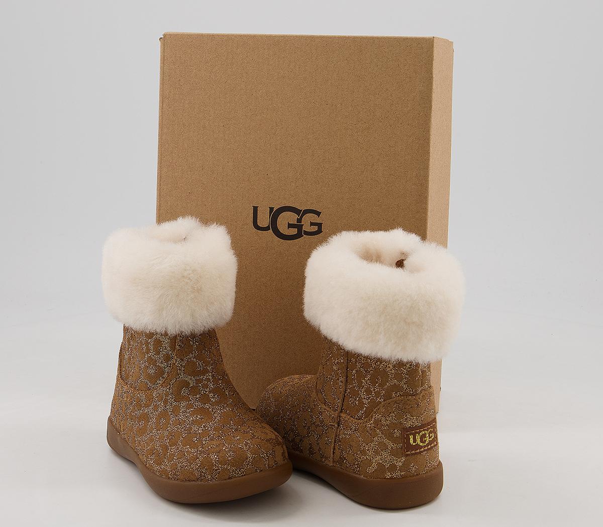 UGG Jorie II Boots UGG Jorie II Boots Glitter Leopard Chestnut