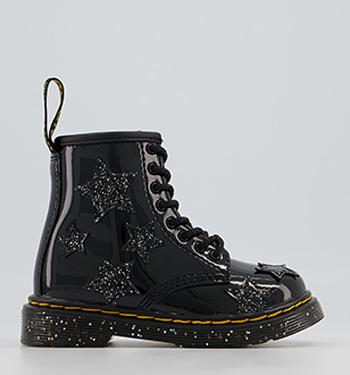 Childrens black best sale doc martens