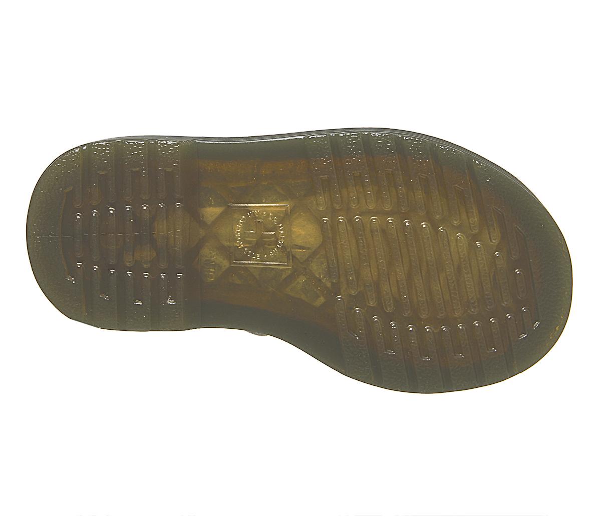 Dr. MartensLace Boot Inside Zip Brooklee (k) BootsSilver Coated Glitter
