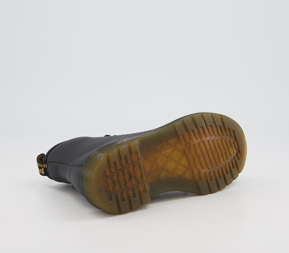 Dr. Martens Delaney Junior Lace Up Inside Zip Boots Dr. Martens Delaney Junior Lace Up Inside Zip Boots Black