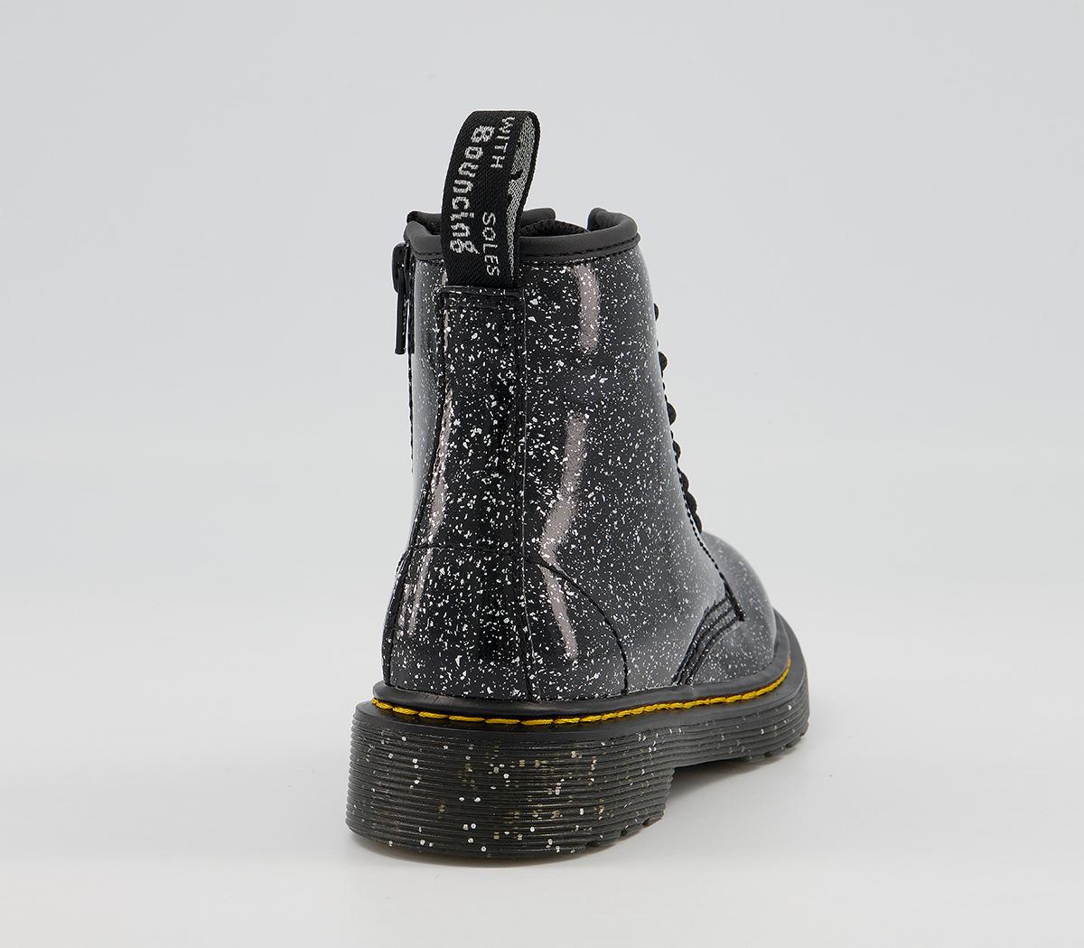 Dr. Martens Delaney Junior Inside Zip Lace Boots Dr. Martens Delaney Junior Inside Zip Lace Boots Black Cosmic Glitter
