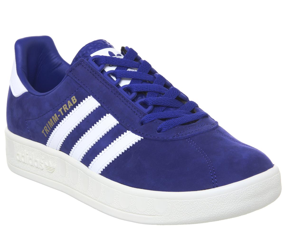 adidasTrimm Trab TrainersActive Blue White Gold