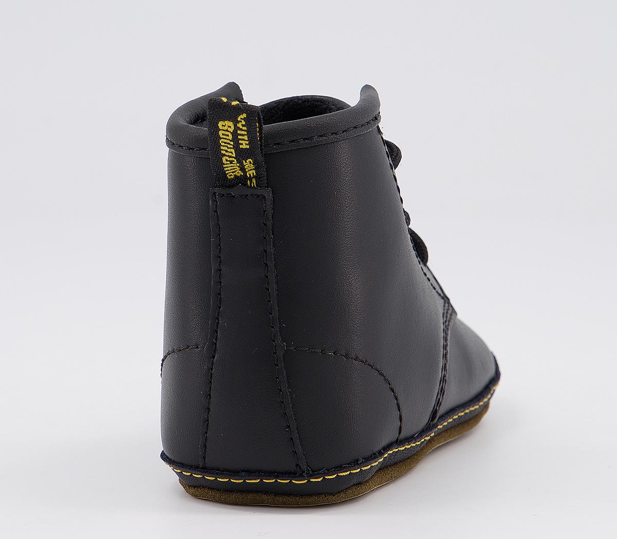 Dr. MartensAuburn Crib Booties Dr. MartensAuburn Crib BootiesBlack Leather