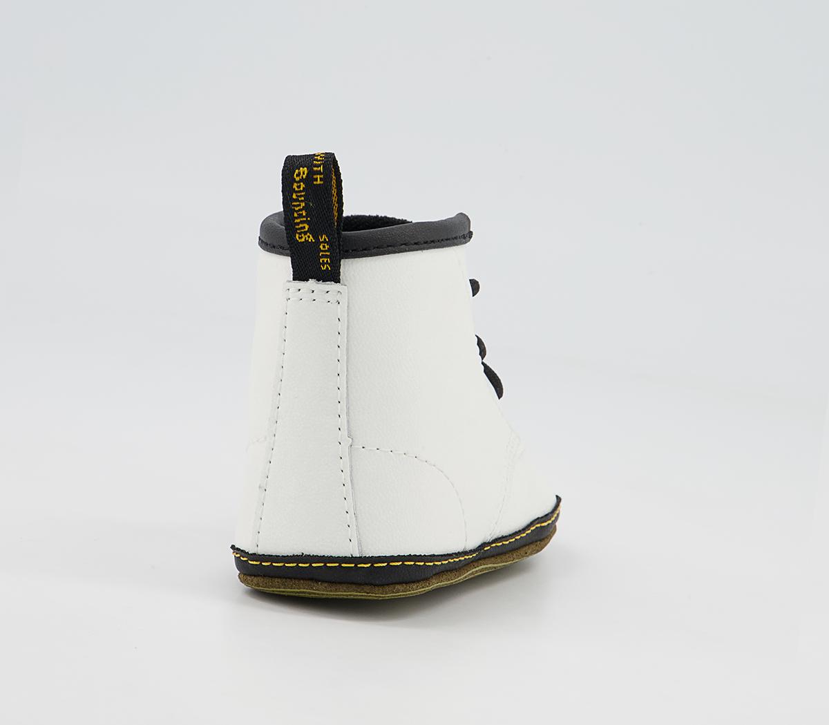 Dr. Martens Crib Bootie Auburn Dr. Martens Crib Bootie Auburn White Leather