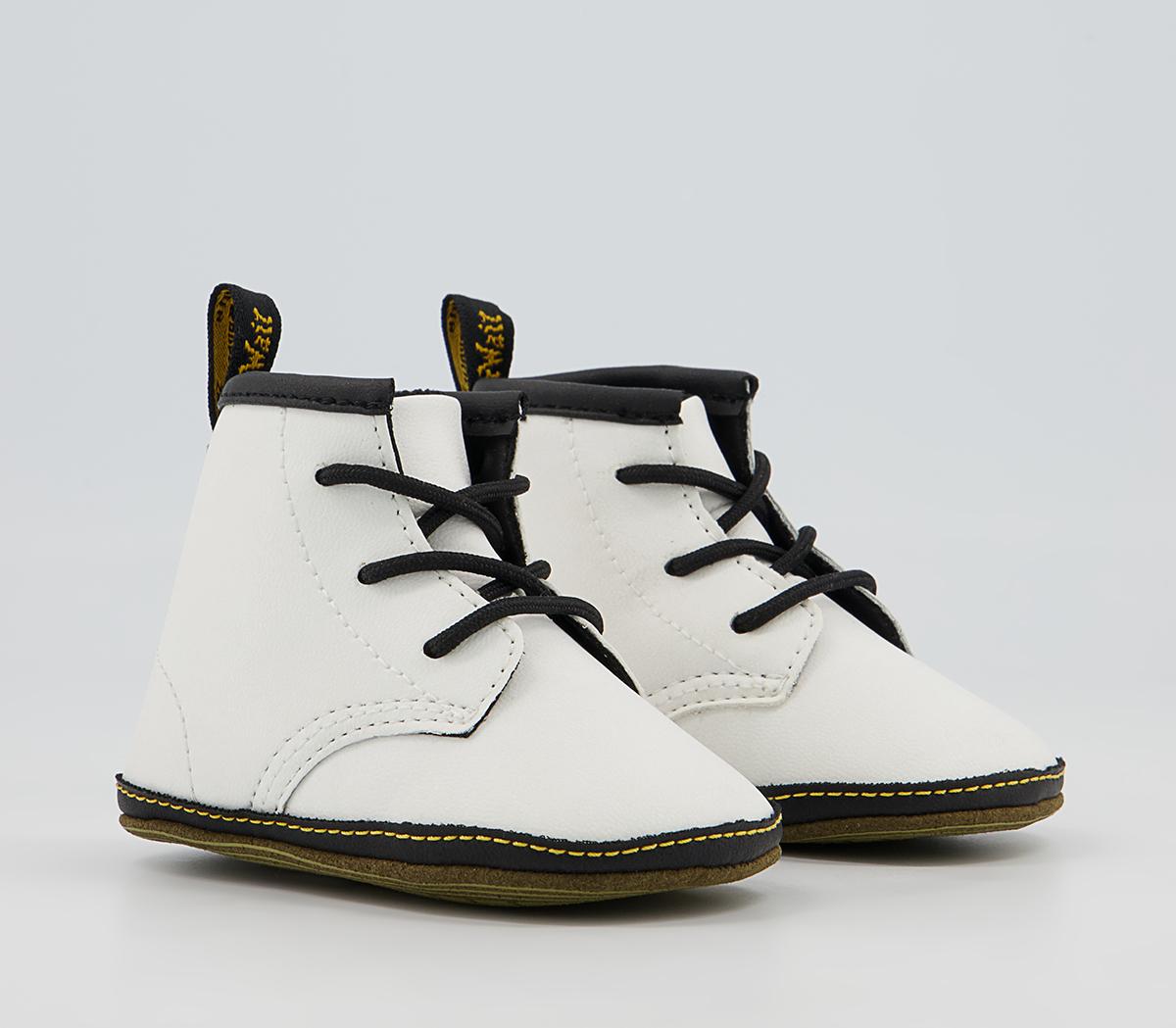 Dr. Martens Crib Bootie Auburn Dr. Martens Crib Bootie Auburn White Leather