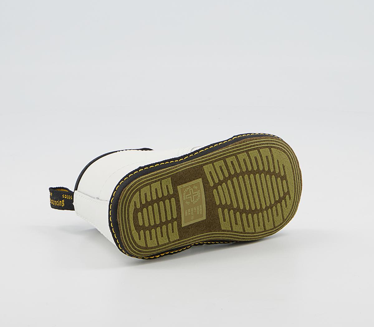 Dr. Martens Crib Bootie Auburn Dr. Martens Crib Bootie Auburn White Leather