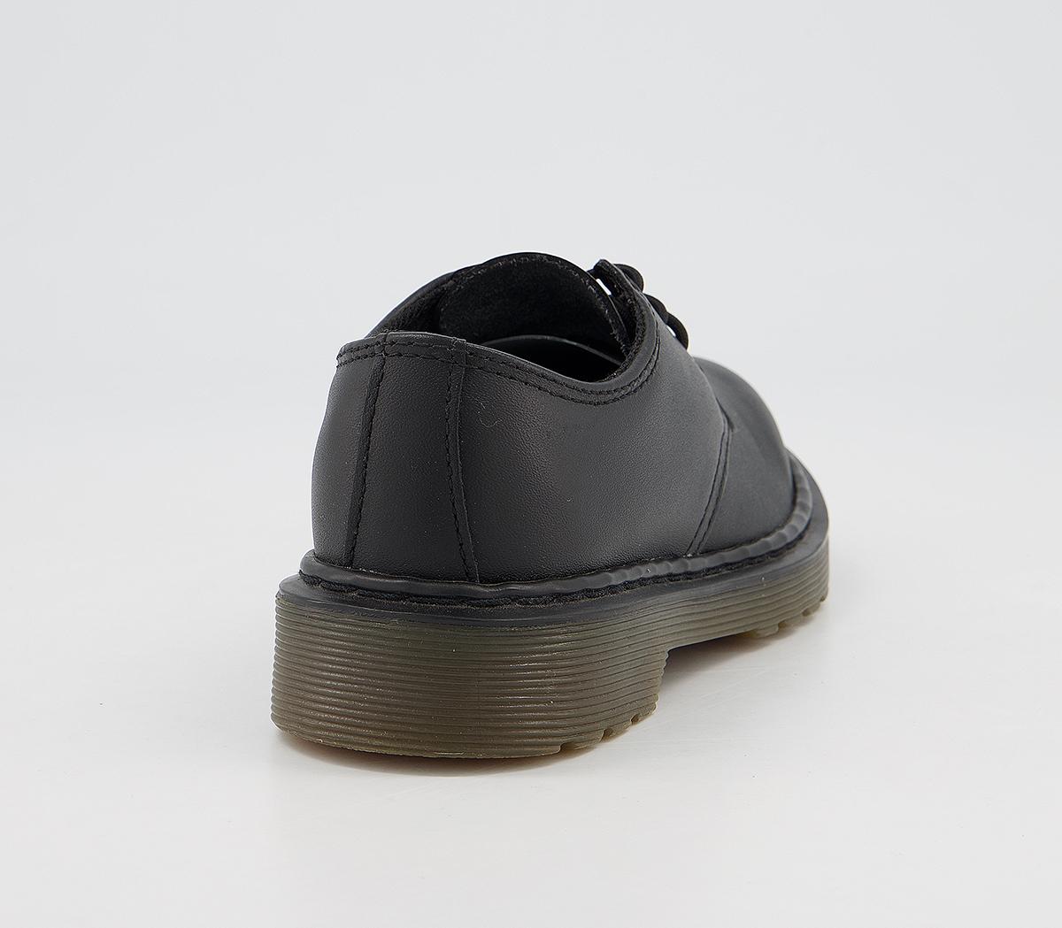 Dr. Martens3 Eye Lace Junior ShoesBlack Leather