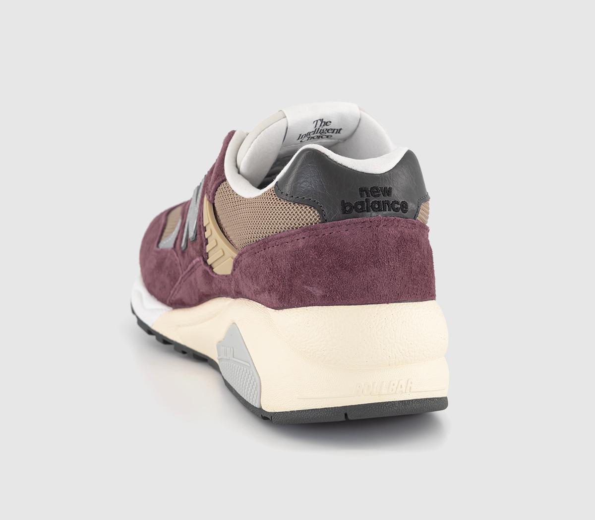 New Balance MT580 Trainers Washed Burgundy - Men's Trainers