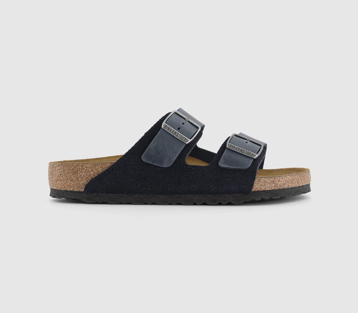 BIRKENSTOCKArizona Two Strap SandalsMidnight Suede Oiled Leather