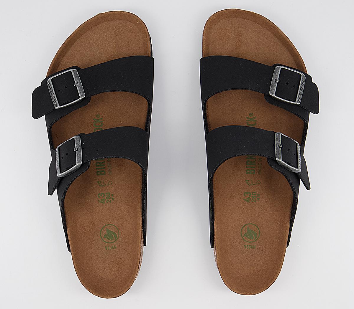 BIRKENSTOCK Arizona Two Strap Sandals M BIRKENSTOCK Arizona Two Strap Sandals M Earthy Vegan Black