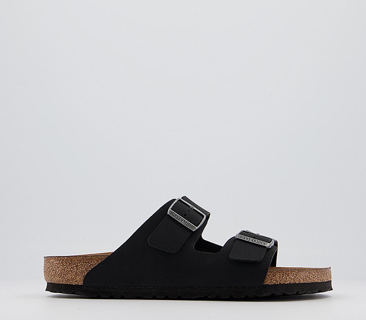 BIRKENSTOCKArizona Two Strap Sandals MEarthy Vegan Black