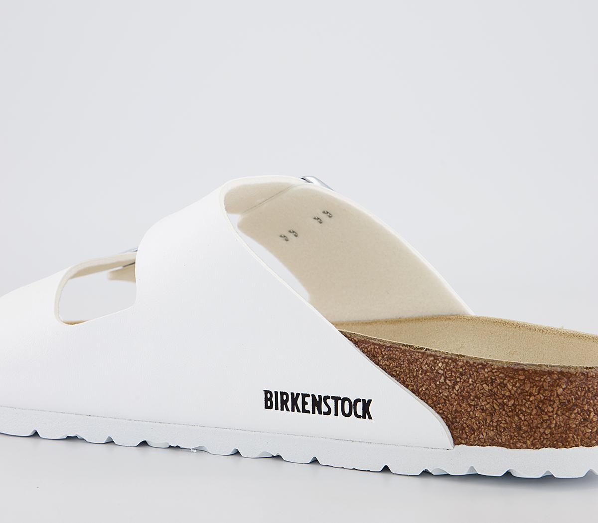 BIRKENSTOCK Arizona Two Strap Sandals M White - Men’s Sandals