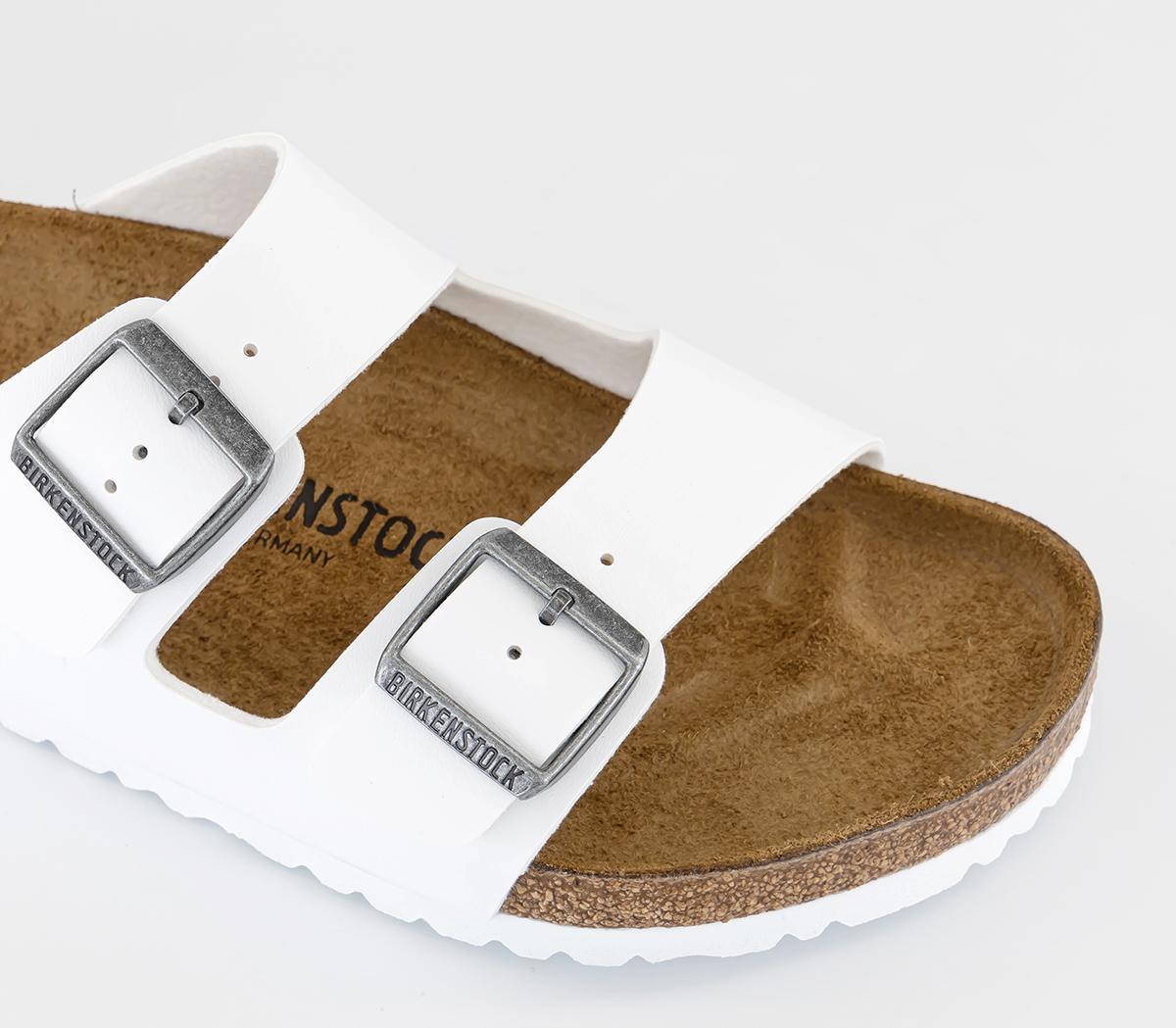 BIRKENSTOCKArizona Two Strap Sandals White Birko