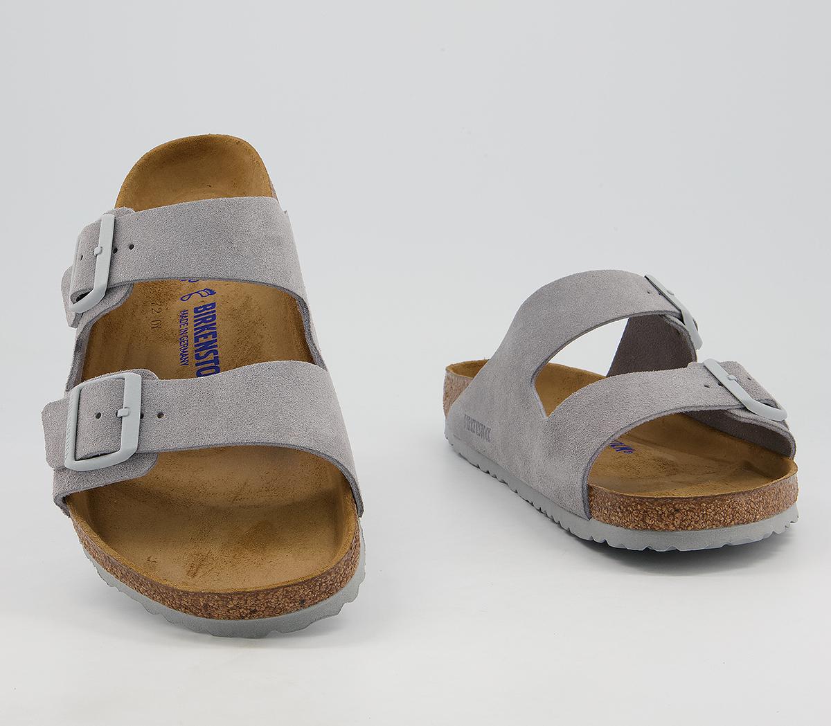BIRKENSTOCK Arizona Two Strap Sandals M BIRKENSTOCK Arizona Two Strap Sandals M Soft Grey