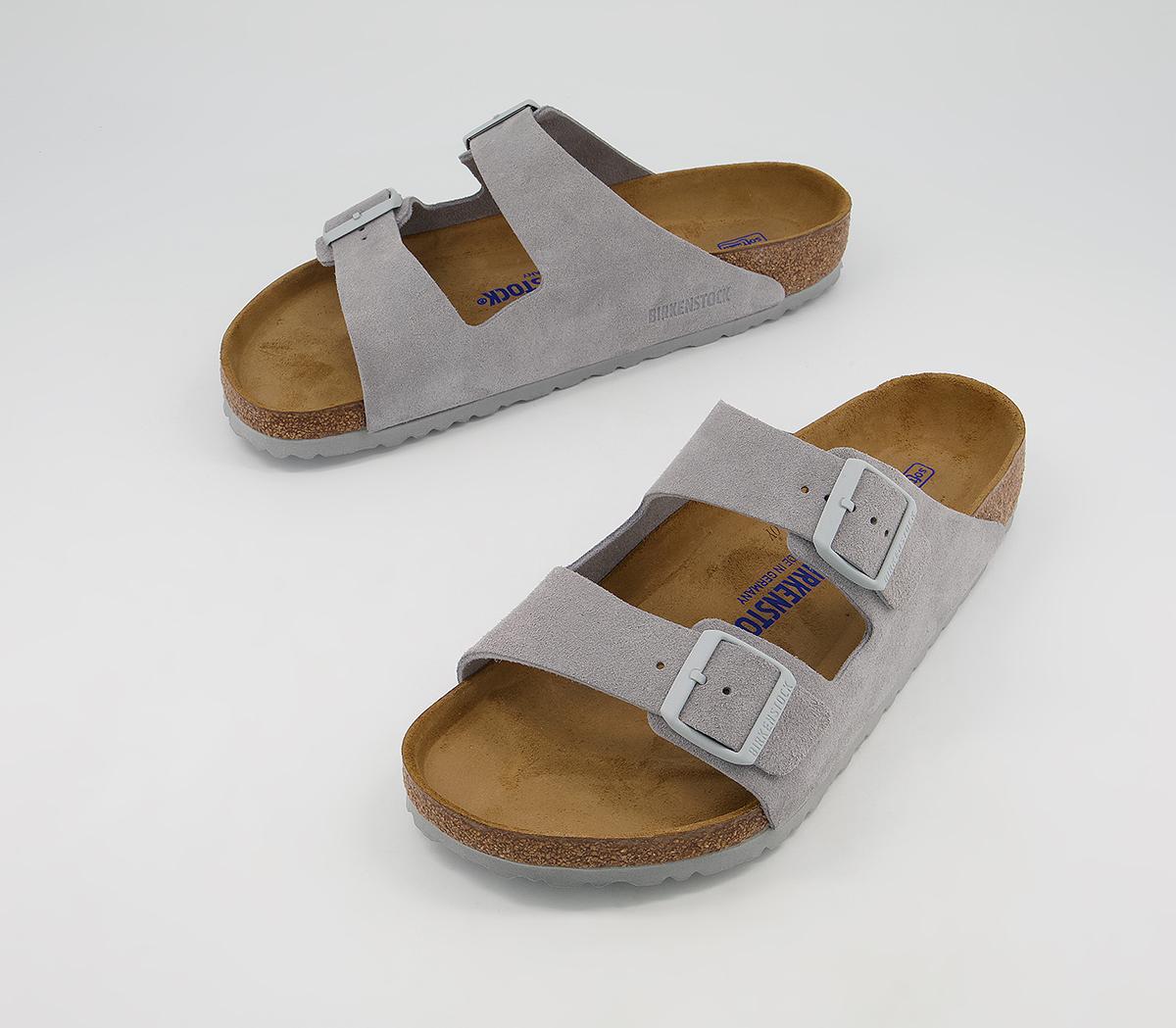 BIRKENSTOCK Arizona Two Strap Sandals M BIRKENSTOCK Arizona Two Strap Sandals M Soft Grey