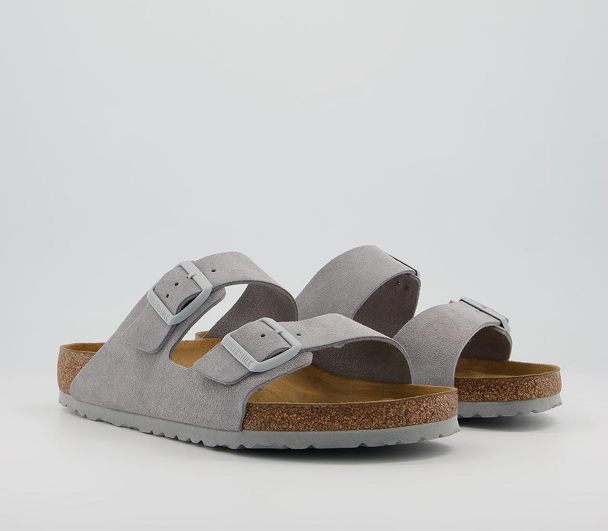 BIRKENSTOCK Arizona Two Strap Sandals M BIRKENSTOCK Arizona Two Strap Sandals M Soft Grey