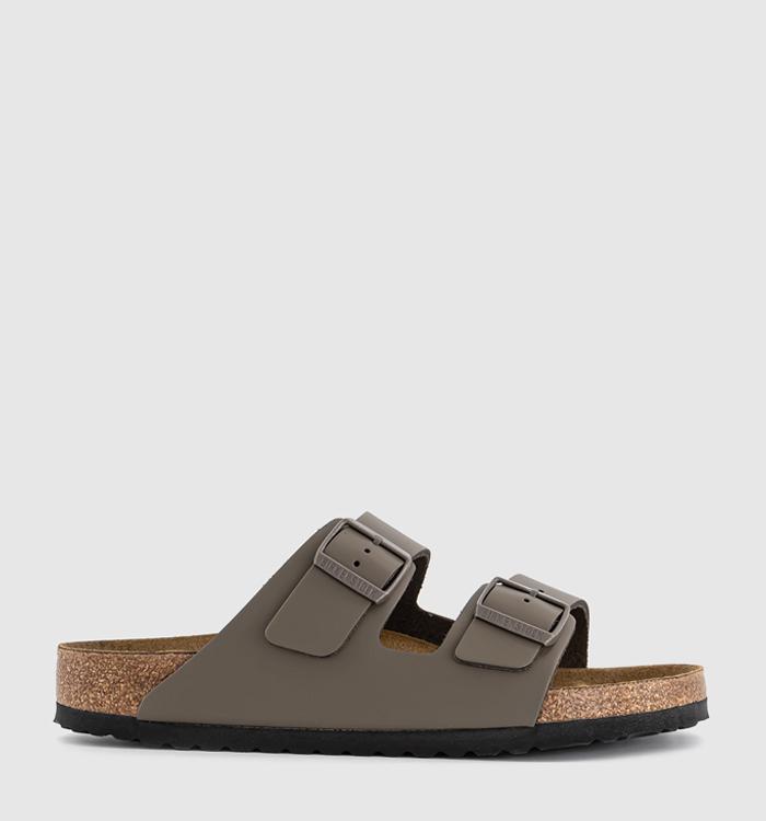 BIRKENSTOCK Arizona Two Strap Sandals M Concrete Gray