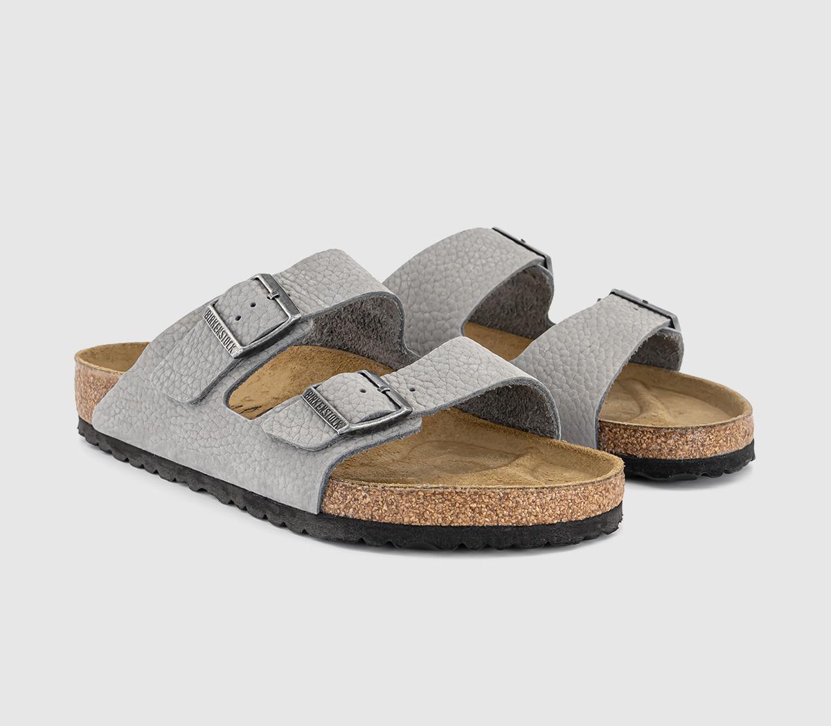BIRKENSTOCKArizona Two Strap M Footbed Sandals BIRKENSTOCKArizona Two Strap M Footbed SandalsDesert Buck Whale Gray