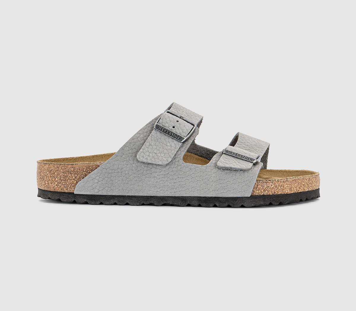 BIRKENSTOCKArizona Two Strap M Footbed SandalsDesert Buck Whale Gray