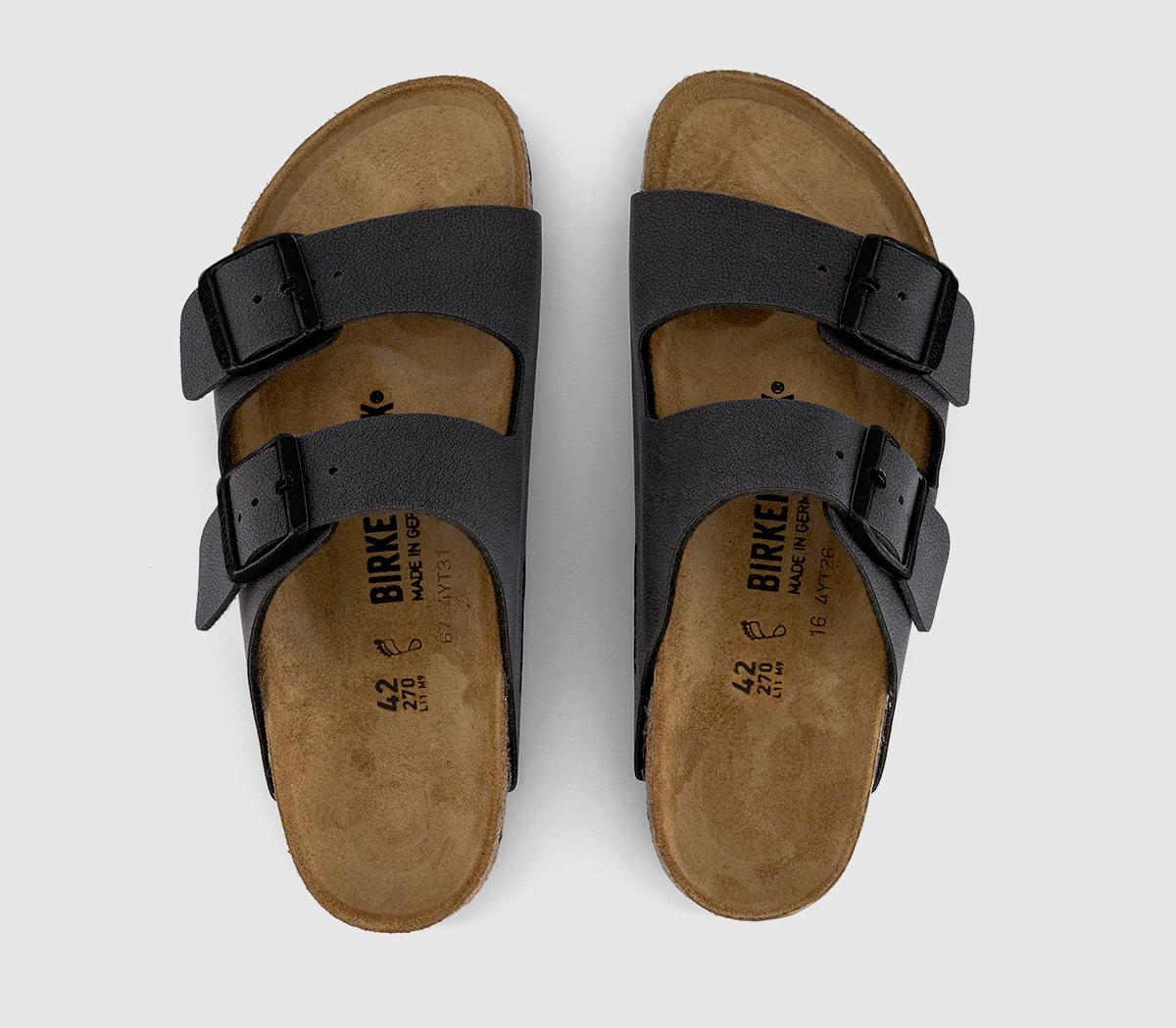 BIRKENSTOCKArizona Two Strap SandalsVelvet Grey Bfbc
