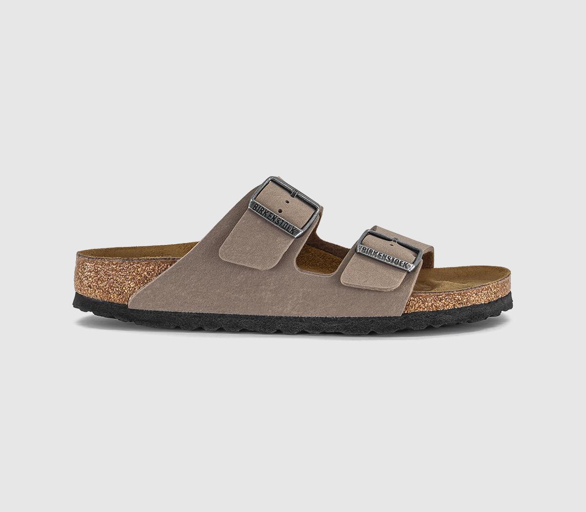 Birkenstock Mens Arizona Two Strap Sandals Grey Taupe Bfbc, 9