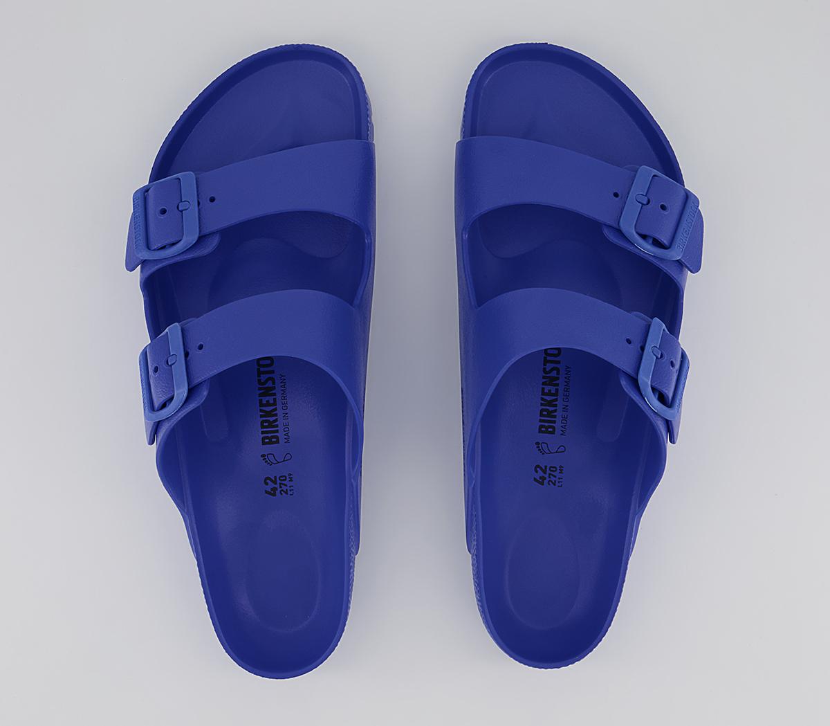 BIRKENSTOCK Arizona Two Strap Sandals BIRKENSTOCK Arizona Two Strap Sandals Ultra Blue Eva