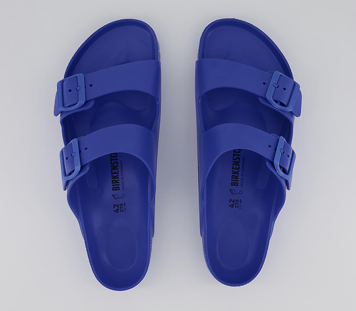 BIRKENSTOCK Arizona Two Strap Sandals Ultra Blue Eva - Men’s Sandals