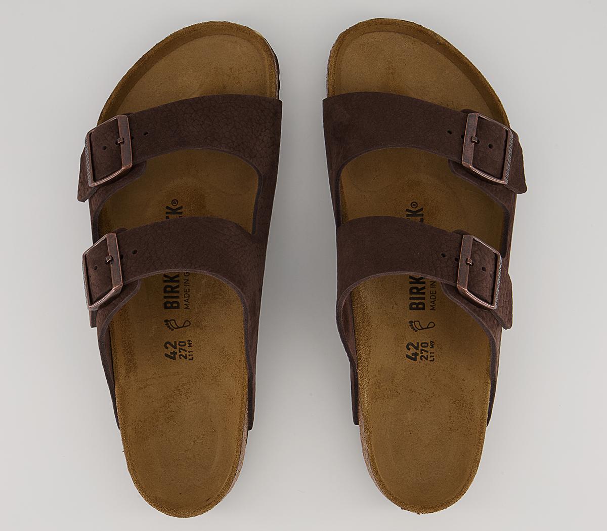 BIRKENSTOCKArizona Two StrapDesert Buck Roast