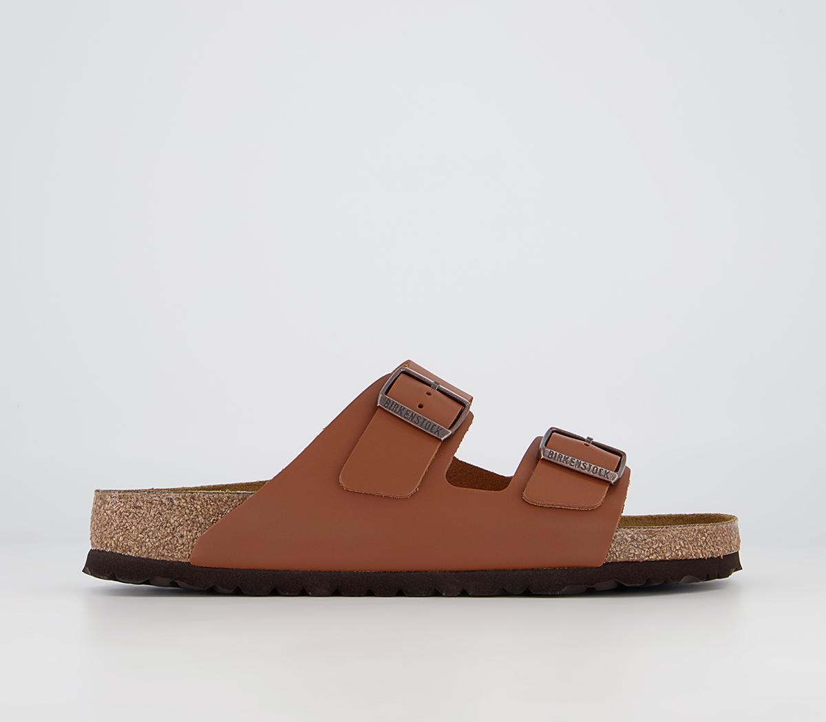 Arizona Two Strap Sandals Ginger Brown