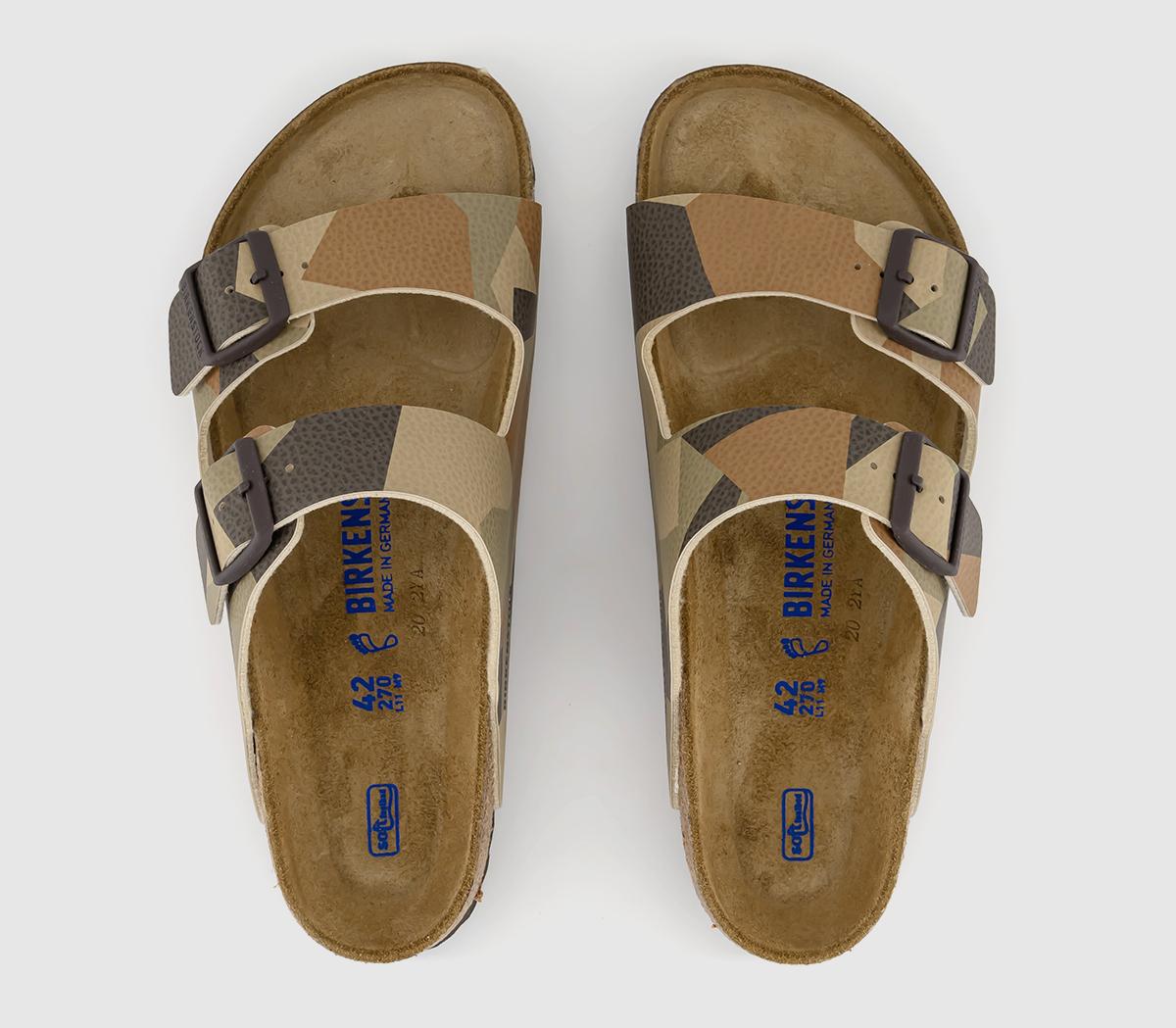 BIRKENSTOCKArizona Two Strap Sandals Desert Soil Geo Camo