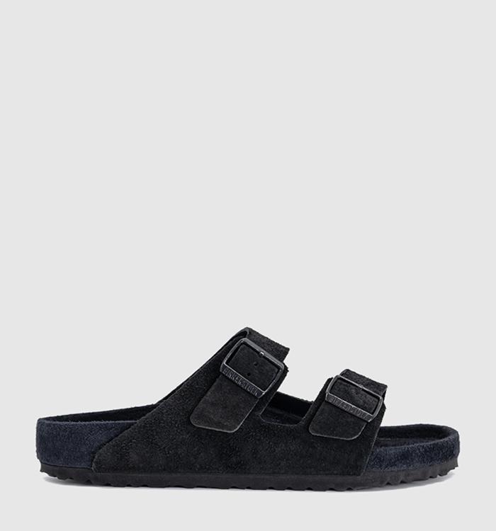 BIRKENSTOCK Arizona Two Strap Sandals Black Exq All Over