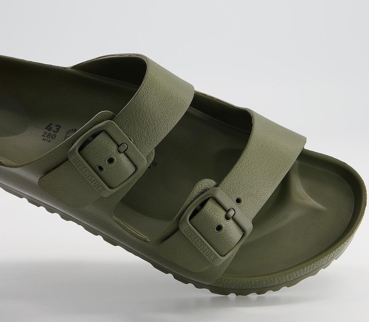 BIRKENSTOCKArizona Two Strap Sandals MActive Khaki Eva