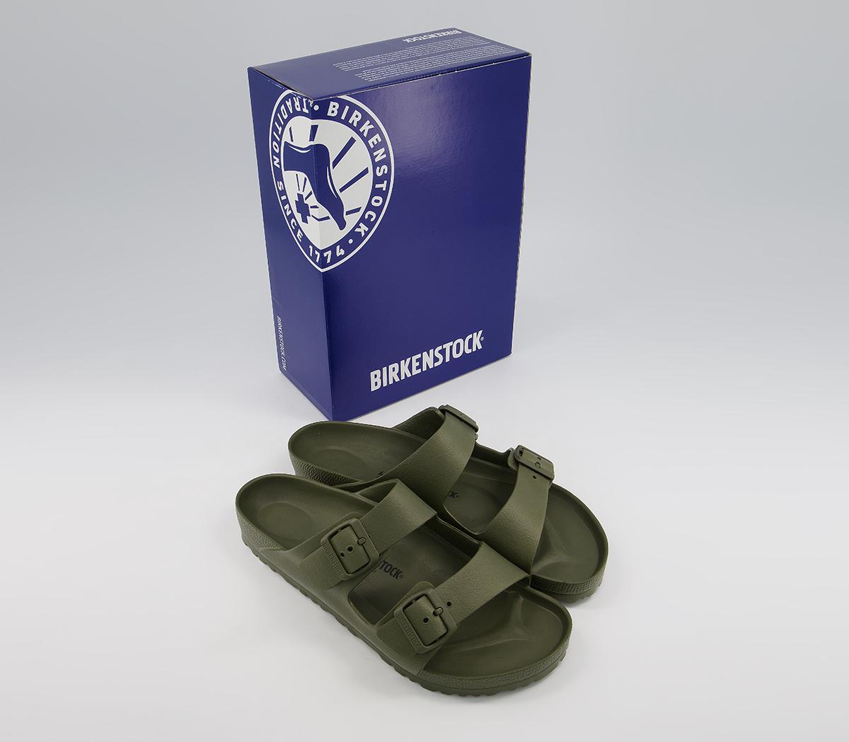 BIRKENSTOCKArizona Two Strap Sandals MActive Khaki Eva