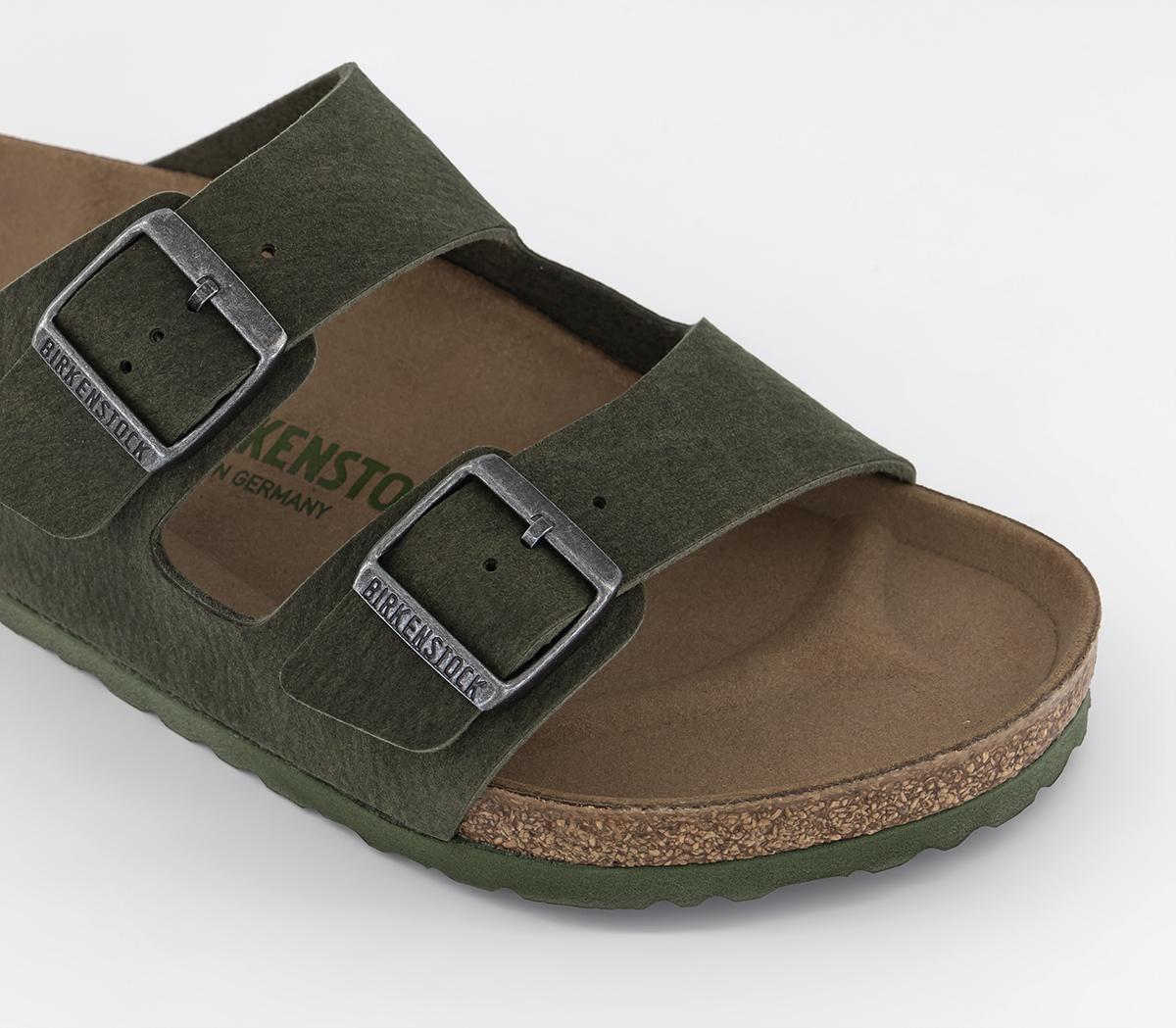 BIRKENSTOCK Arizona Two Strap Sandals Desert Dust Thyme Men’s Sandals