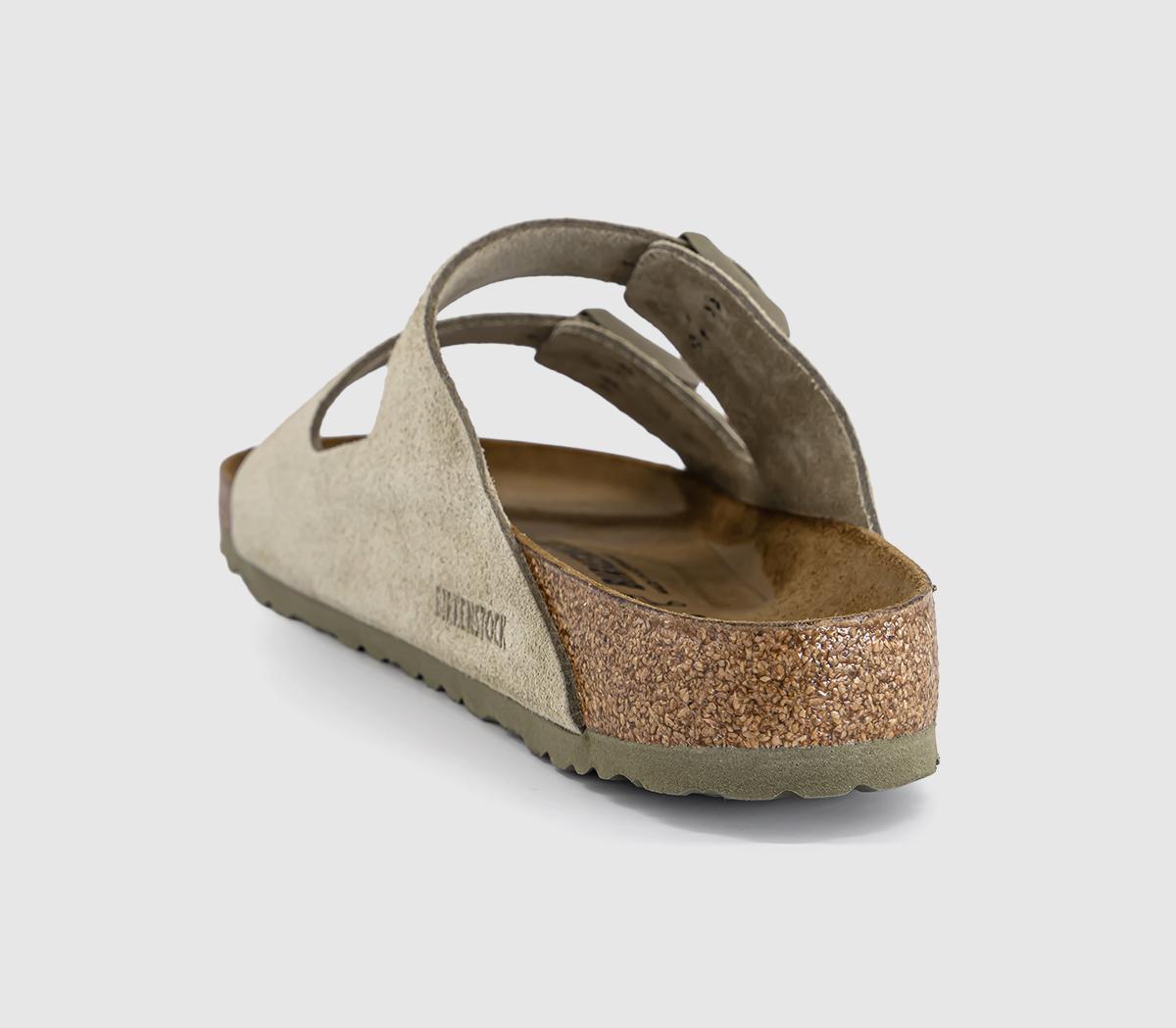 BIRKENSTOCKArizona Two Strap SandalsFaded Khaki Suede