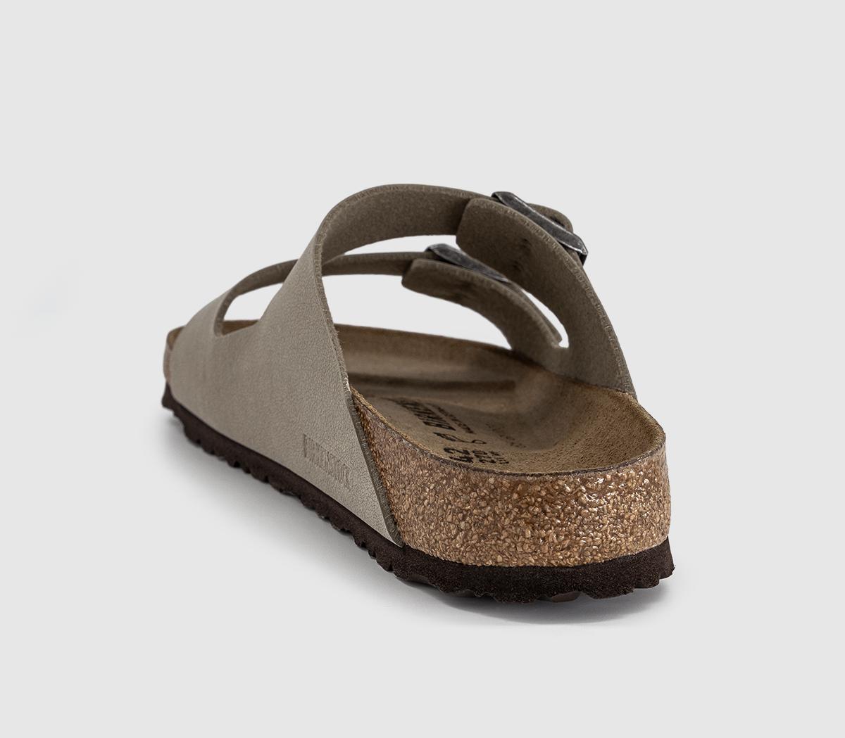 BIRKENSTOCKArizona Two Strap SandalsFaded Khaki Dark Brown Bf
