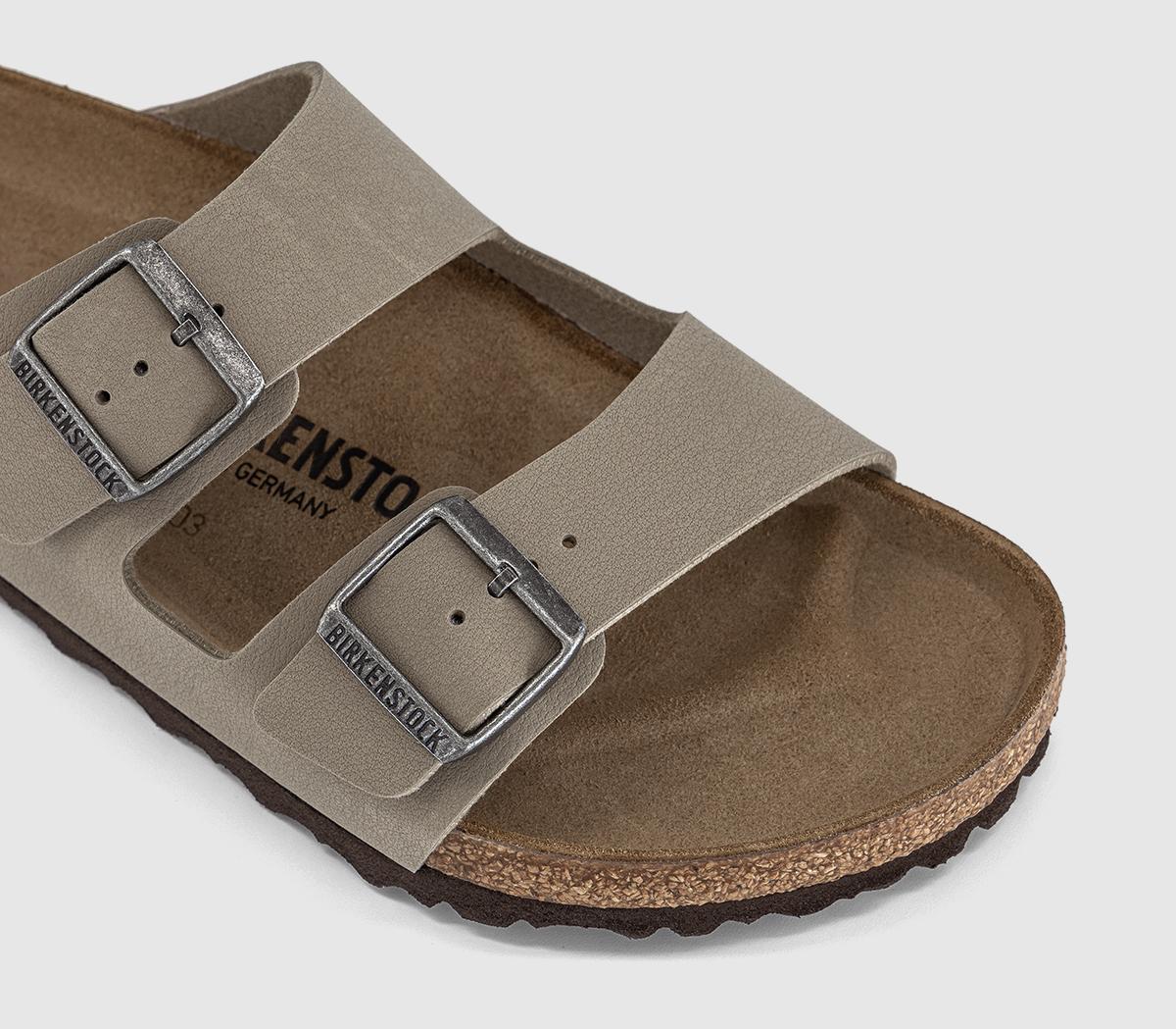 BIRKENSTOCKArizona Two Strap SandalsFaded Khaki Dark Brown Bf