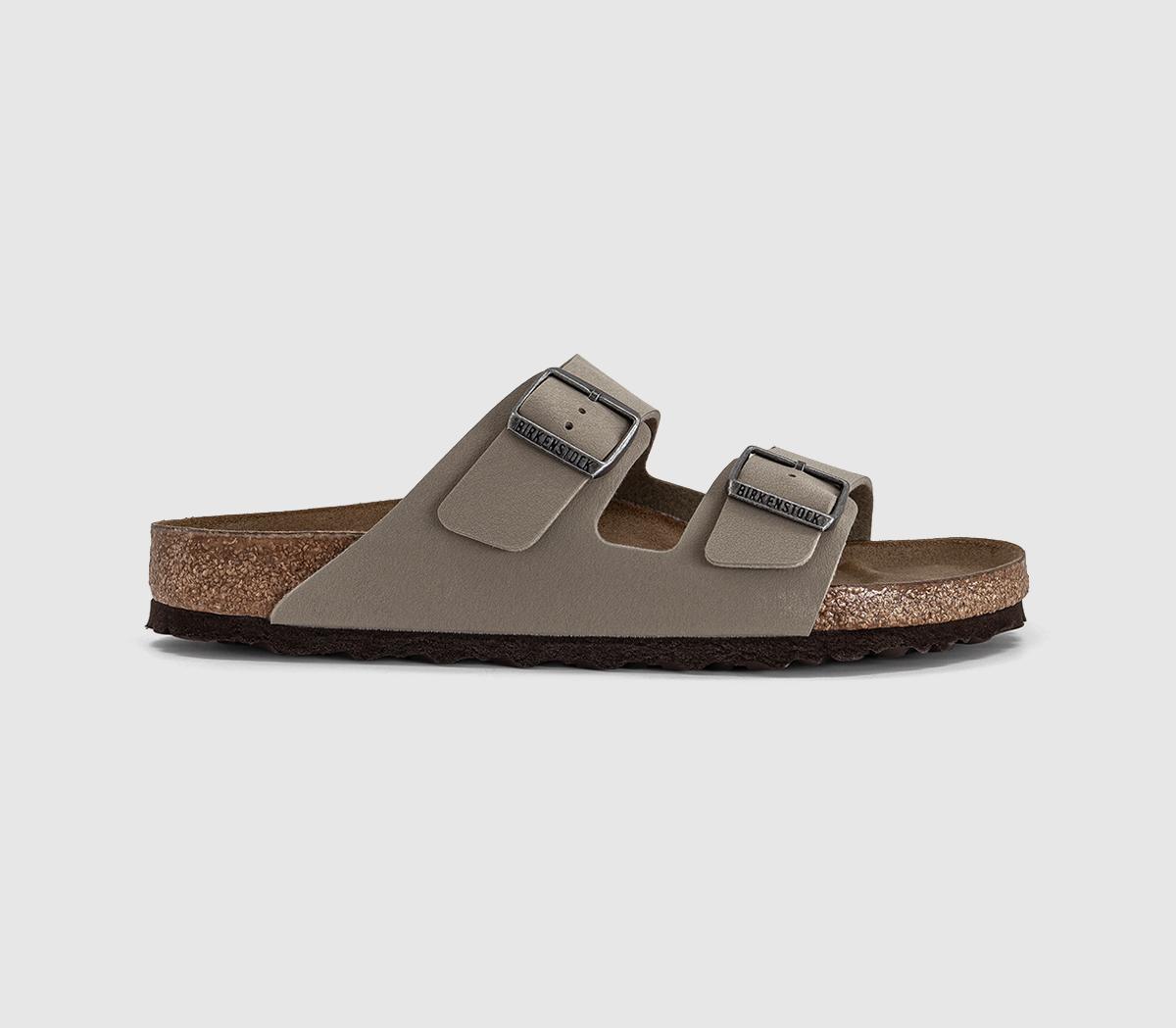 BIRKENSTOCKArizona Two Strap SandalsFaded Khaki Dark Brown Bf