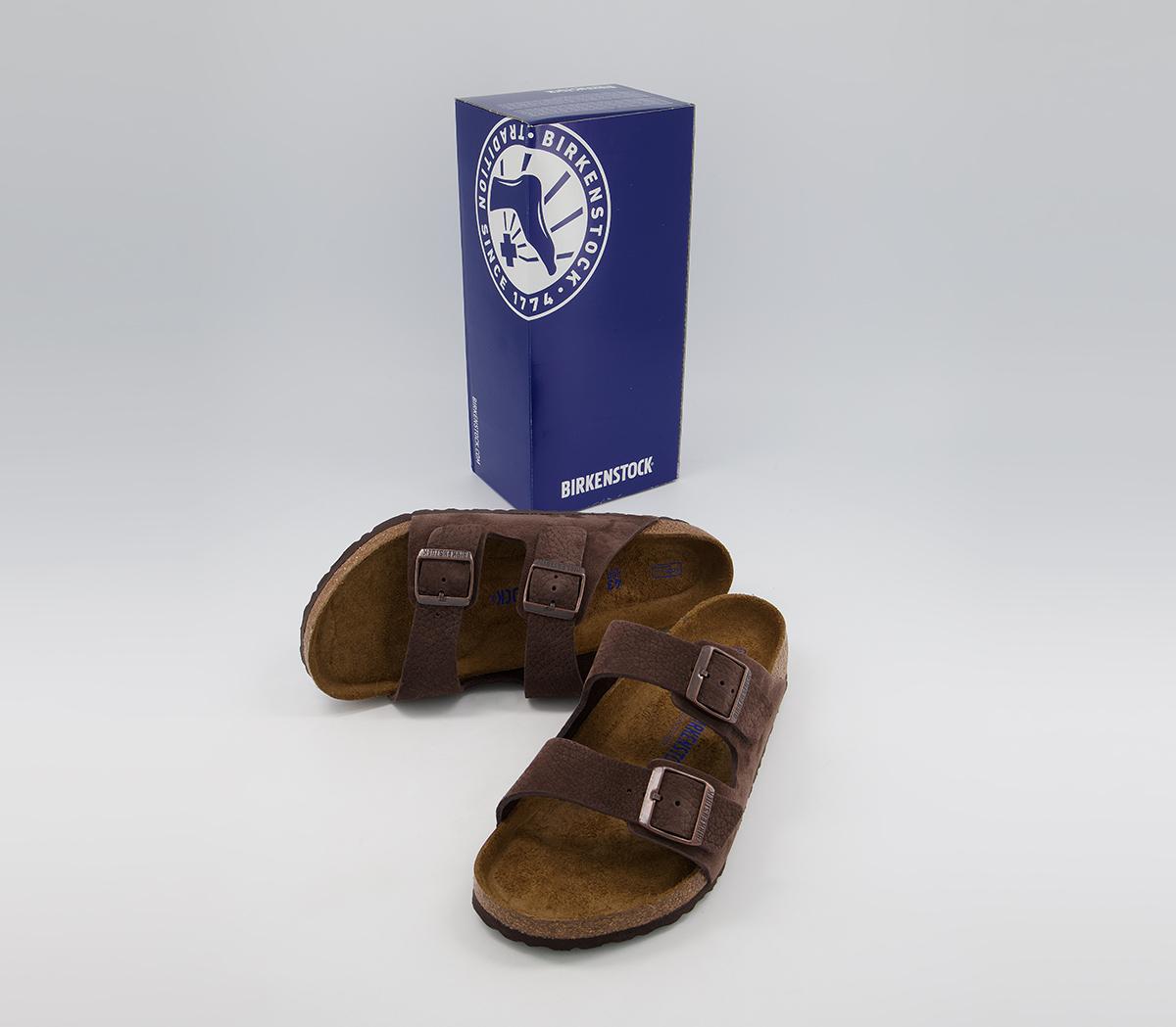 BIRKENSTOCK Arizona Two Strap Sandals BIRKENSTOCK Arizona Two Strap Sandals Desert Buck Roast