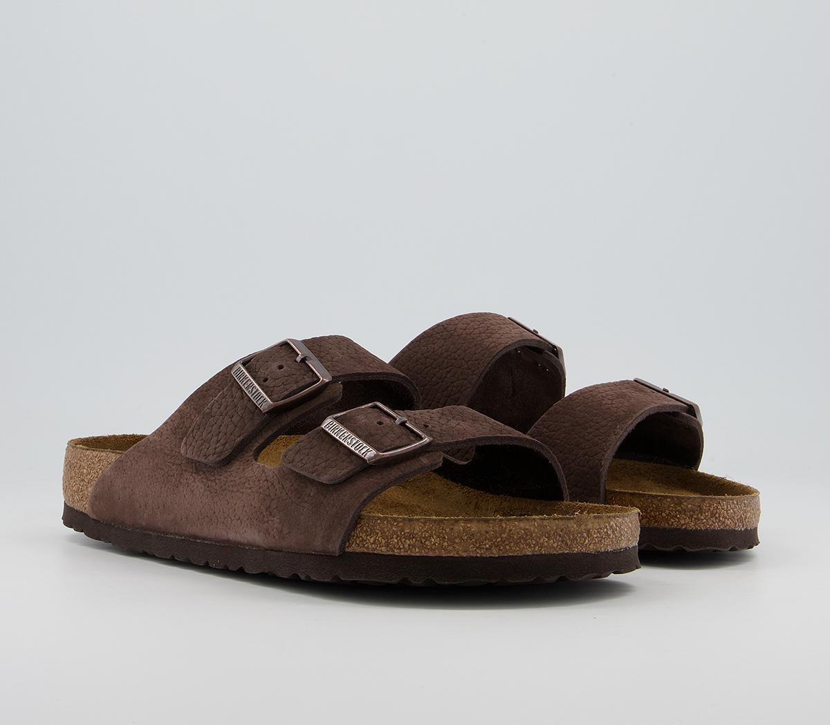 BIRKENSTOCK Arizona Two Strap Sandals BIRKENSTOCK Arizona Two Strap Sandals Desert Buck Roast