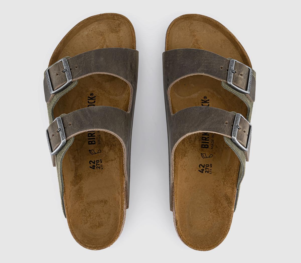 BIRKENSTOCKArizona Two Strap BIRKENSTOCKArizona Two StrapThyme Suede Oiled Leather