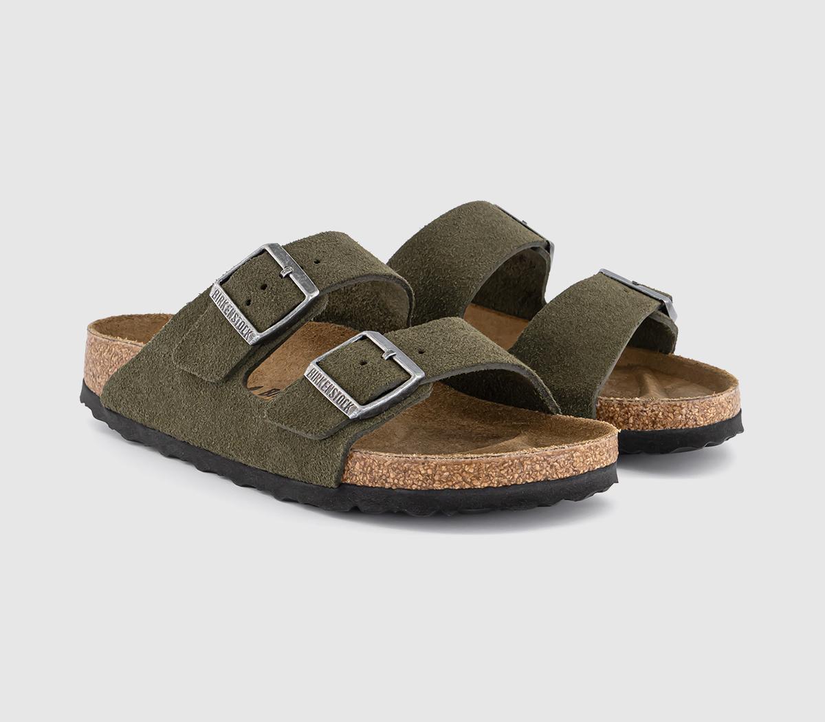 BIRKENSTOCKArizona Two Strap Sandals BIRKENSTOCKArizona Two Strap SandalsSuede Thyme