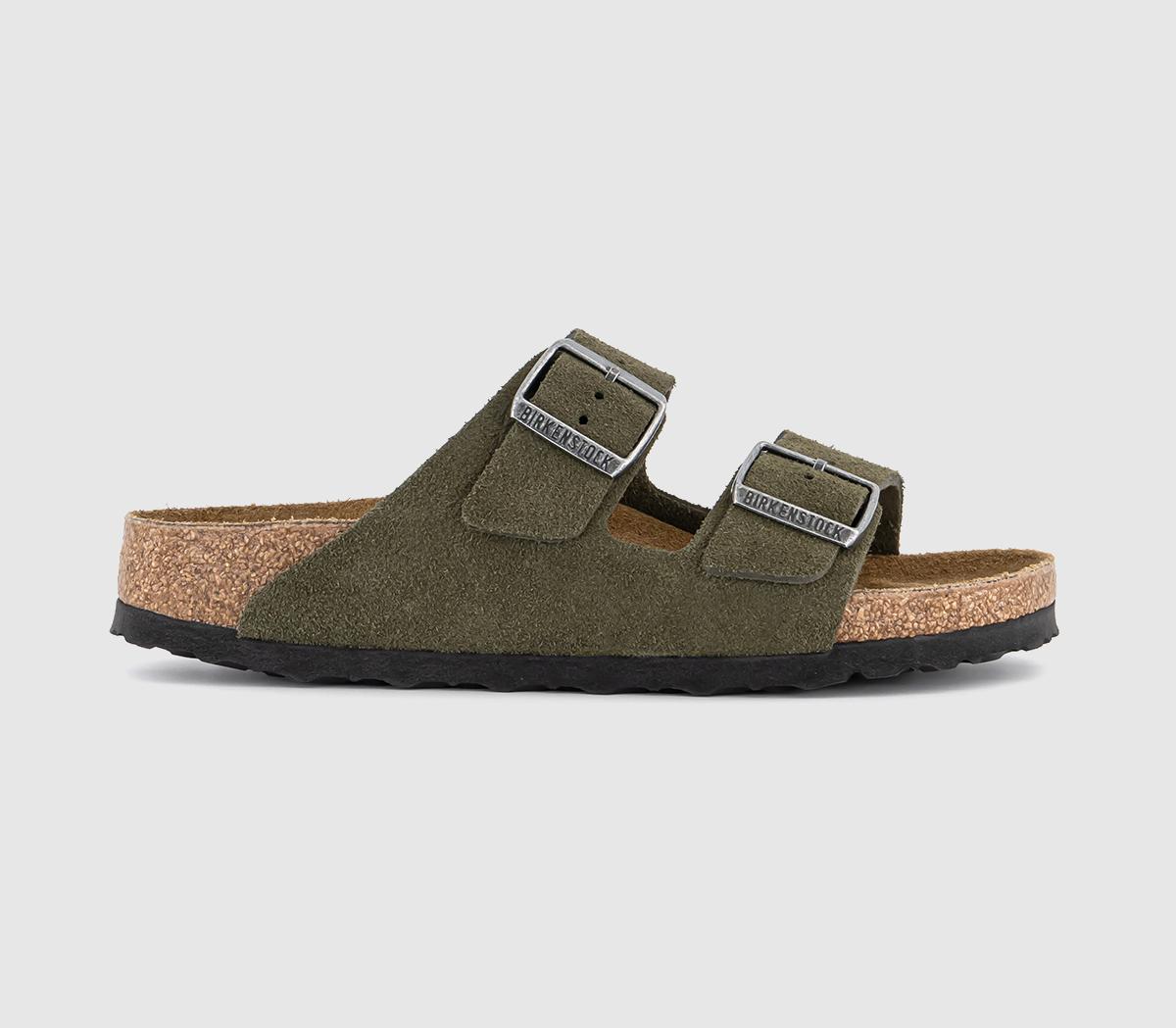 BIRKENSTOCKArizona Two Strap Sandals BIRKENSTOCKArizona Two Strap SandalsSuede Thyme