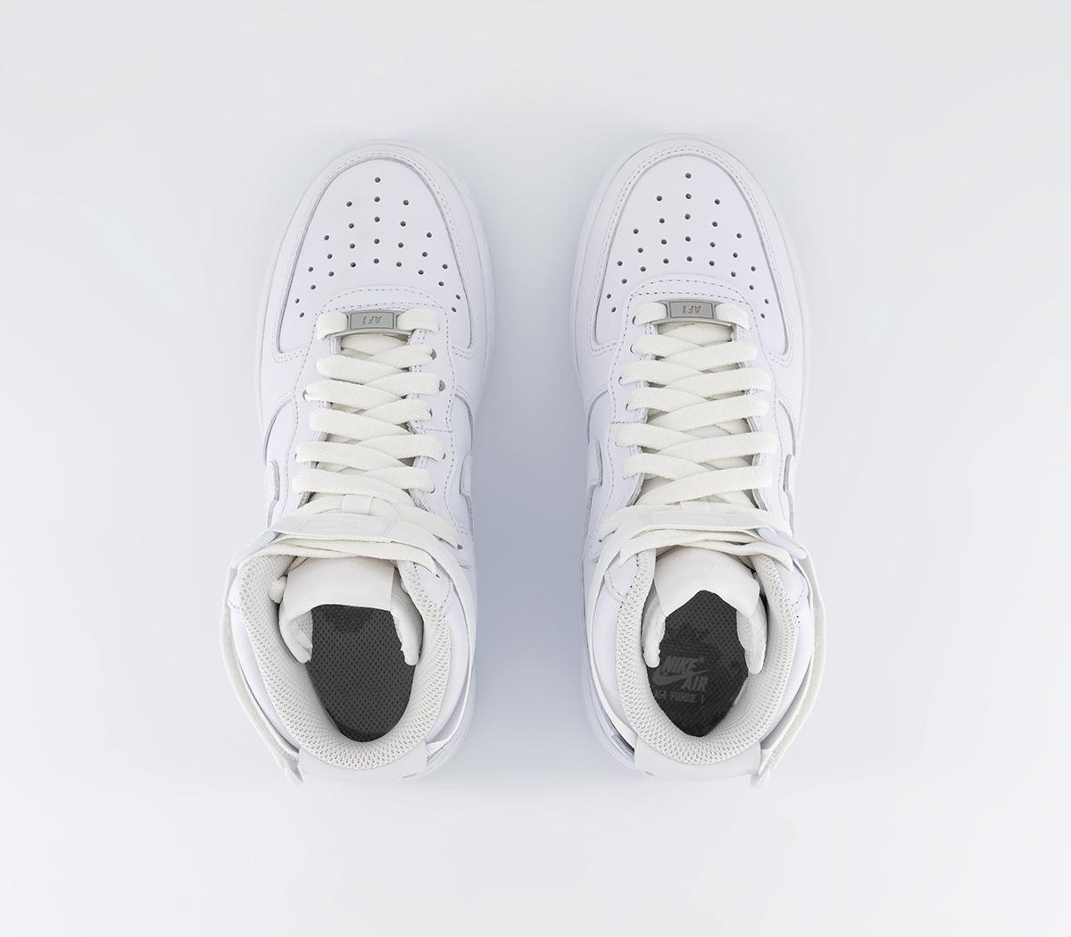 Nike Air Force 1 Hi Trainers Nike Air Force 1 Hi Trainers White White White White