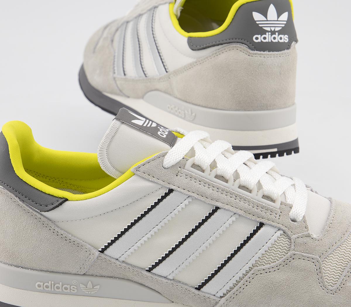 adidas Zx 500 Trainers Metal Grey Core Black Grey - Unisex Sports