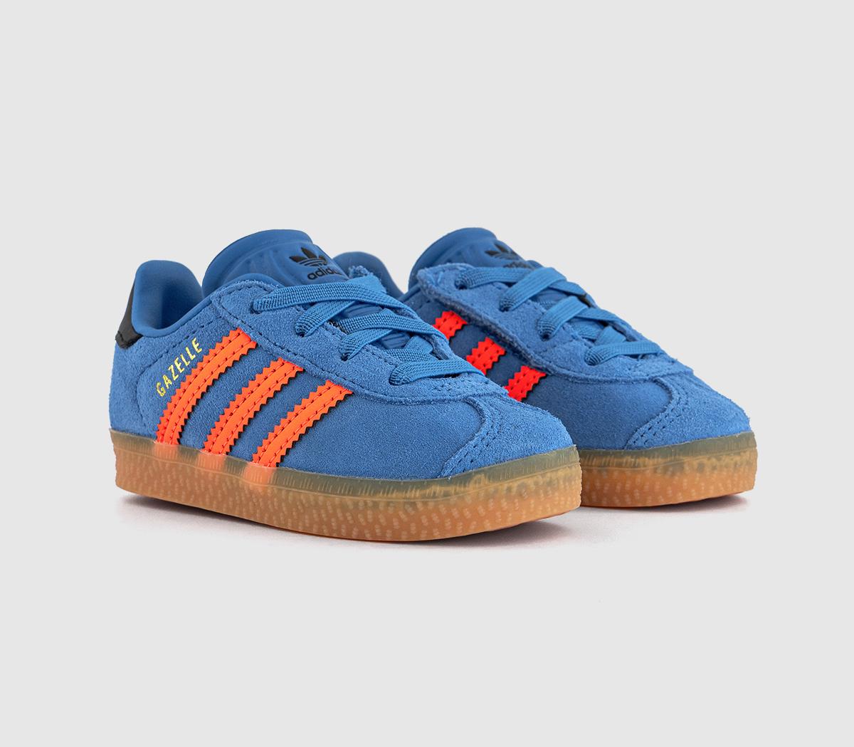 adidasGazelle 2 Infant Trainers adidasGazelle 2 Infant TrainersFocus Blue Solar Orange Black