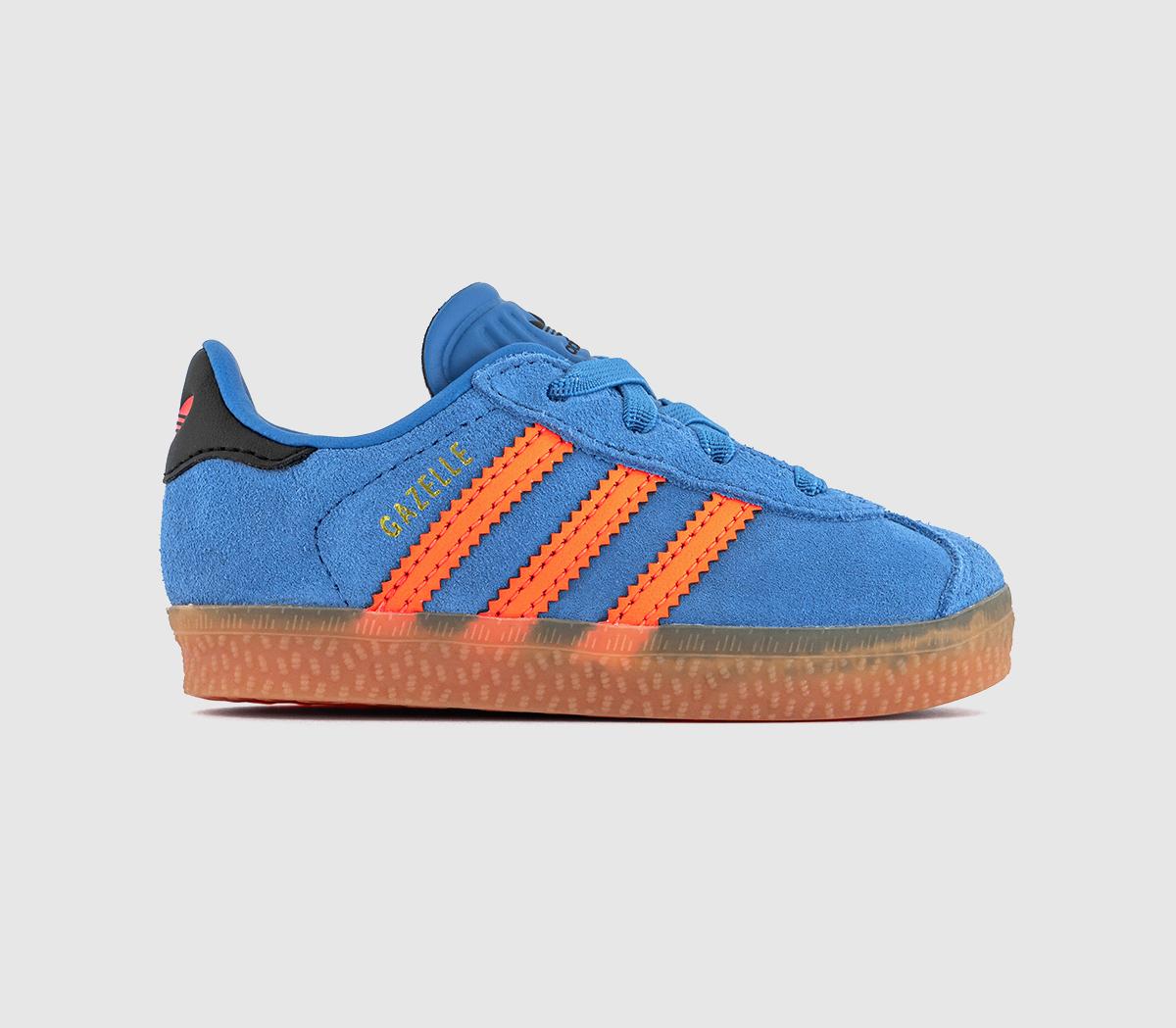 adidasGazelle 2 Infant Trainers adidasGazelle 2 Infant TrainersFocus Blue Solar Orange Black